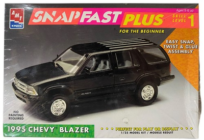 #ad AMT Ertl 1995 Chevy Blazer Vintage Snap Fast Plus 1:25 Model Kit NEW SEALED $29.88
