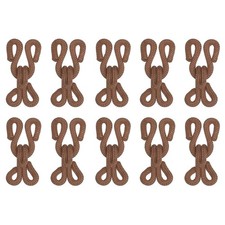 Polyester Covered Hooks and Eyes Closure for Clothing, Bra