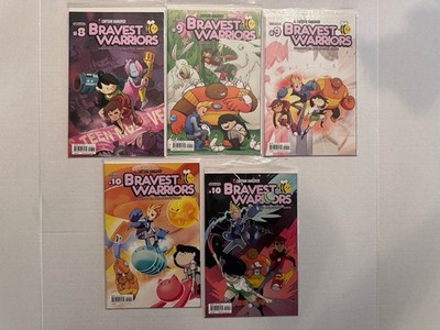 BRAVEST WARRIORS #8-10 W/ Variants KABOOM! 2013