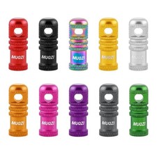 Image of MUQZI 2PCS Presta Valve Cap With Valve Core Removal Function Bike Tubeless