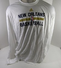 2015-16 New Orleans Pelicans Team Issued White Training Shirt 3XL DP61801