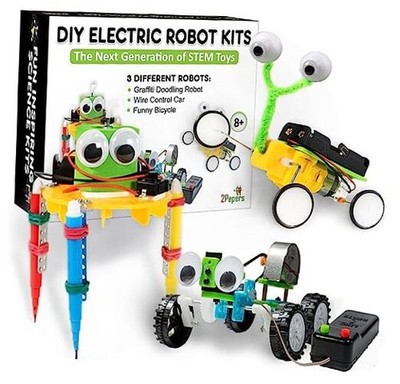 DIY Robotic Science Kits for Kids Age 8-12 6-8, STEM Projects for Kids 3 PACK