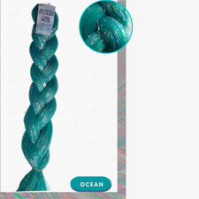 Braiding Hair Ocean Tinsel Pre Stretched Braiding Hair 3 Pc.28  