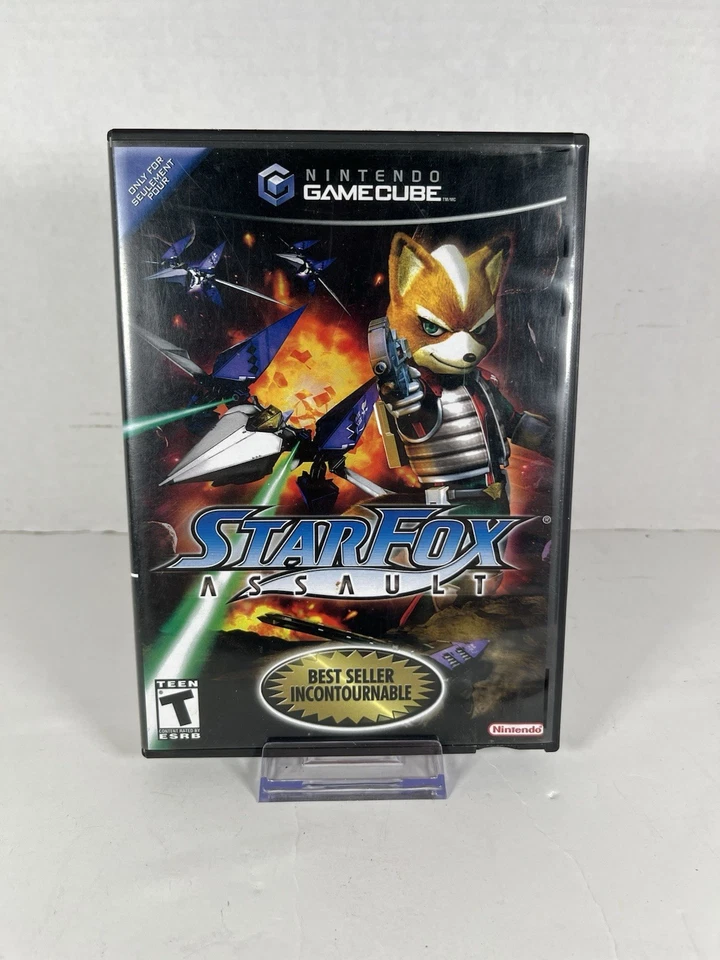 Star Fox: Assault Nintendo GameCube, 2005 - NO MANUAL - TESTED - Image 2 of 4