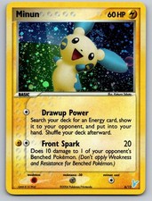 Minun 6/12 Common EX Trainer Kit 2 Minun Pokemon Holo Near Mint on eBay