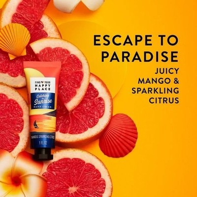lot of 2. Find Your Happy Place   Catching the Sunrise Hand Cream