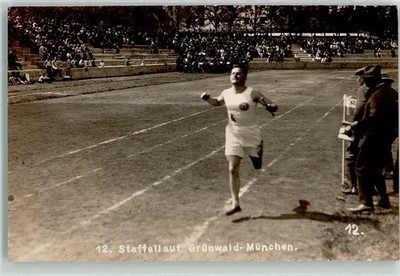 13197297 - 8022 Gruenwald Staffellauf Gruenwald-Muenchen AK Leichtathletik