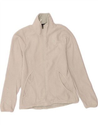Adidas Climawarm Damen Fleecejacke UK 12 Medium weiß Polyester CO18
