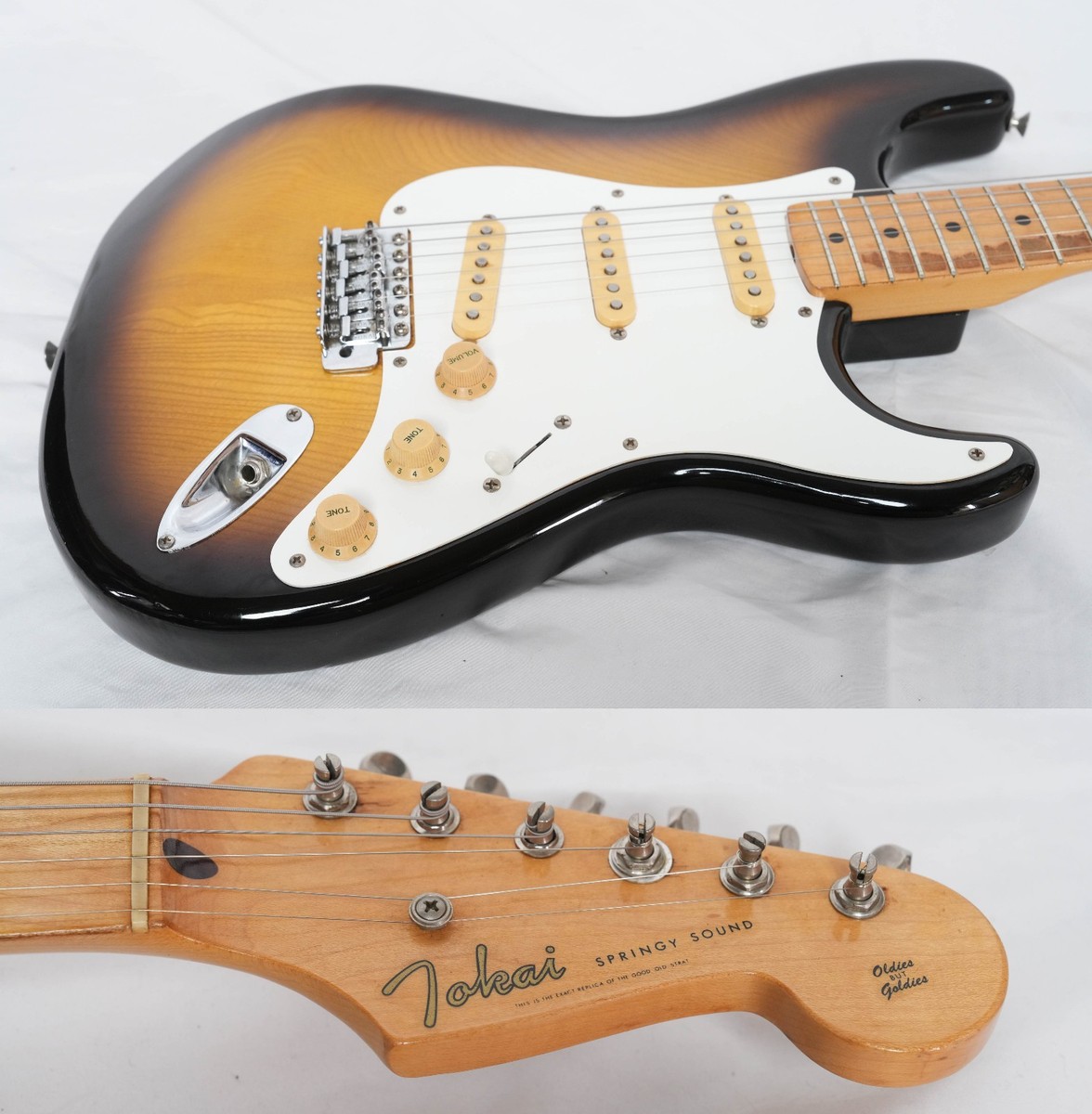 Tokai ST-60 GS 1978 Stratocaster with Springy Sound E-Stamp Pickup