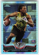 2013 Topps Chrome Prism Refractors Desmond Trufant Rookie #126 Falcons RC,/260