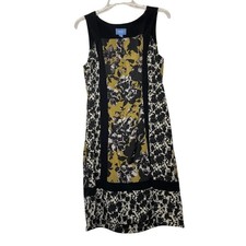 Simply Vera Vera Wang Floral Midi Dress Womens S Cocktail Sleeveless Tea Party 