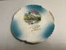 Vintage L. J. HANSON Hardware Store Water St. Eau Claire Wis. Advertising Plate.