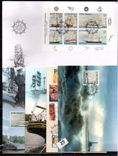 = FINLAND - FDC + MC - SHIPS - TRANSPORT - 1997