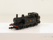 Graham Farish 372-210 N Scale Class 3F Jinty 7524 LMS Black Railway #7524 LN 