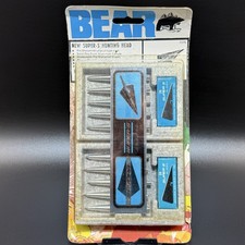 Bear Archery Savora Super-S Broadheads Set with Replacement Blades 7375