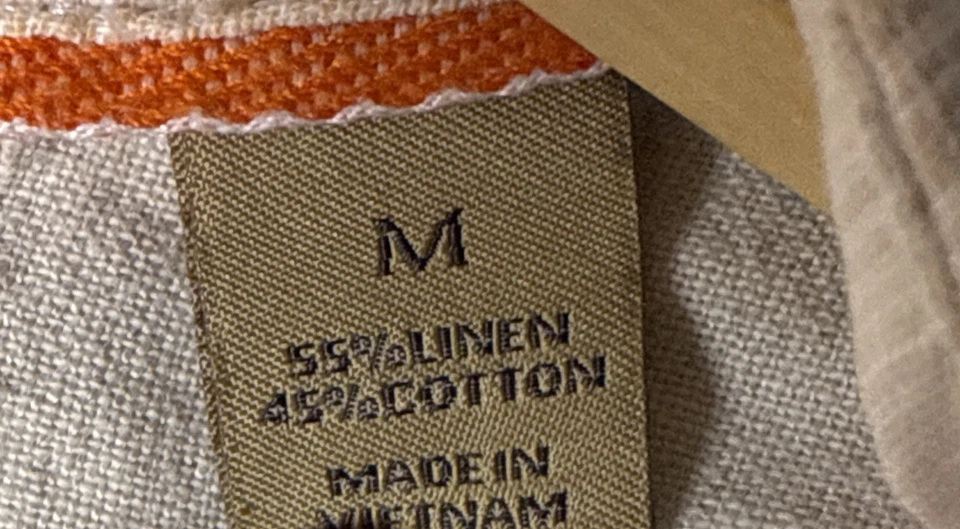 Tasso Elba Island Medium Men’s Short Sleeve Shirt Beach Surf Vacation - Image 4 of 4