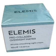 ELEMIS Pro-Collagen Overnight Matrix Wrinkle Smoothing Night Cream, 1.6 oz, NIB