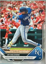 2025 MLB Topps NOW 262 JAC CAGLIANONE KANSAS CITY ROYALS RC  
