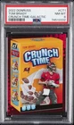 2022 PANINI DONRUSS CRUNCH TIME GALACTIC #CT1 TOM BRADY PSA 8