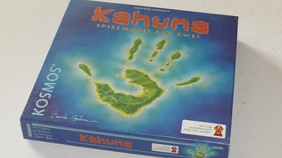 Kahuna. Spielmagie für zwei. Kosmos Spiel des Jahres 1999. Reif für die Insel !