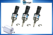 3 INIETTORI PER BRC GPL BLU CON SEEGER 09SQ99020021G NUOVO TIPO A PRESSIONE MTM