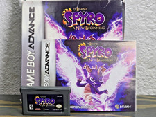 The Legend of Spyro A New Beginning GBA Game Boy Advance CIB Complete Box Manual