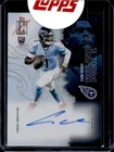 2025 Topps Signature Class Cam Ward Chrome Auto Autograph RC #101 Titans Rookie