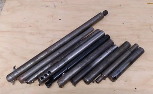 Medium Size Lathe Boring Bars (Qty. 10)