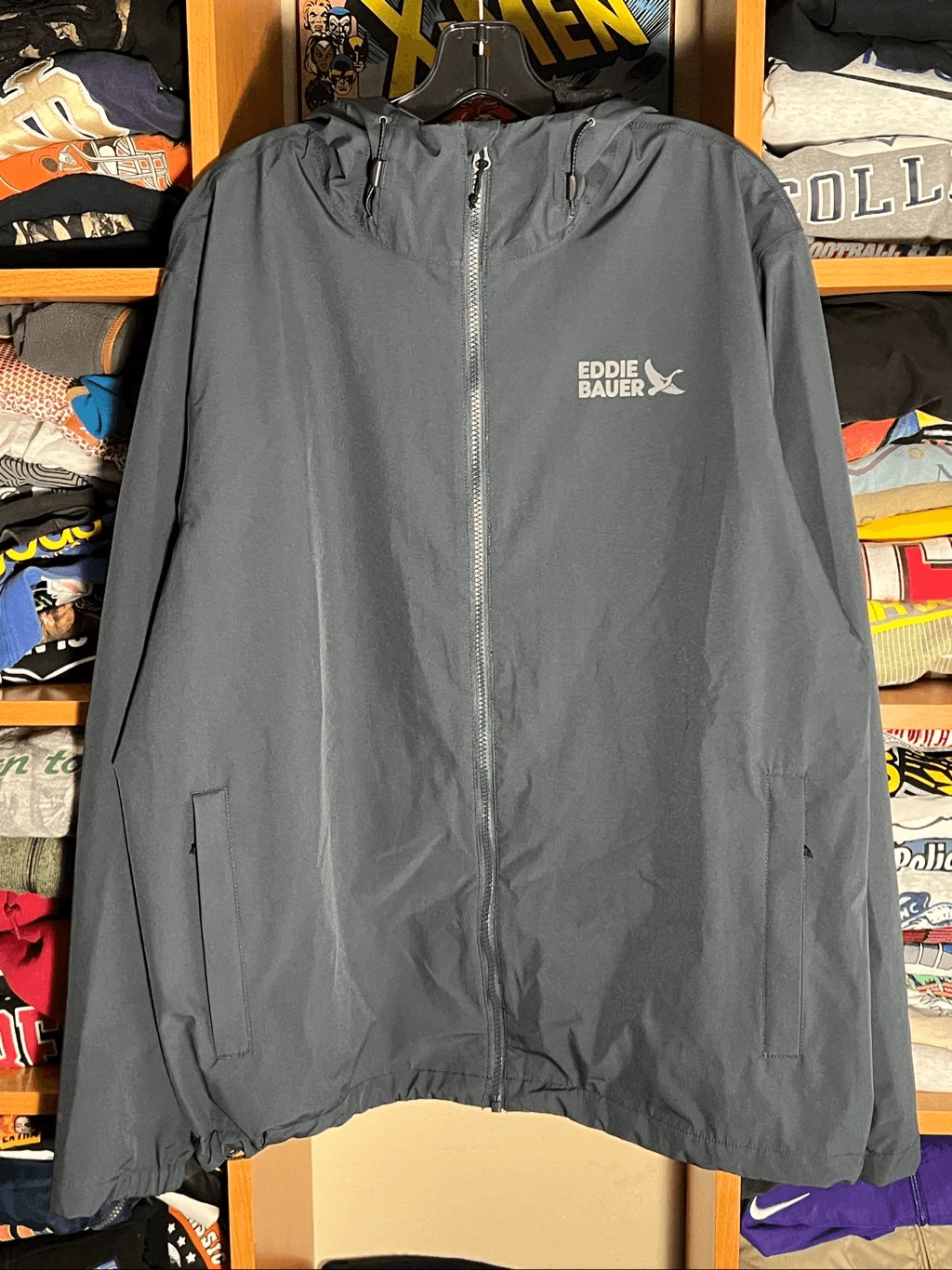 NWT Eddie Bauer Men’s MR Rainy Pass Storm Full Zip Weathergear Jacket