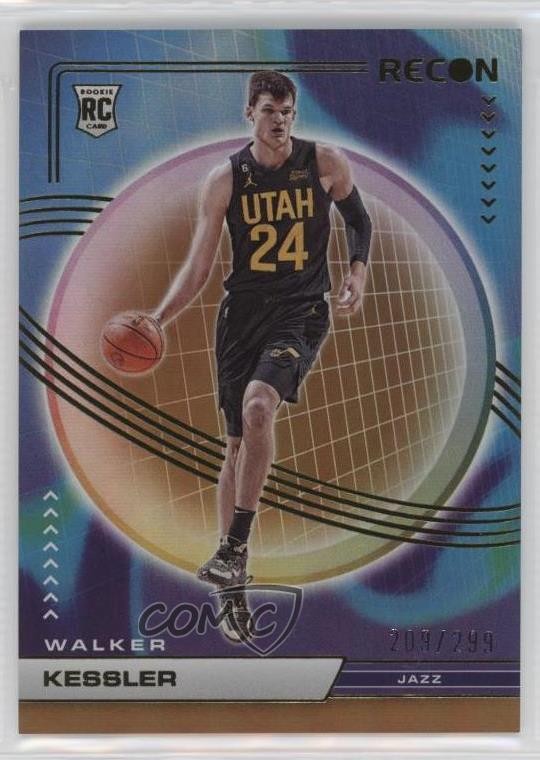 2022-23 Panini Recon Rookies Holo Bronze 209/299 Walker Kessler #222 7n6