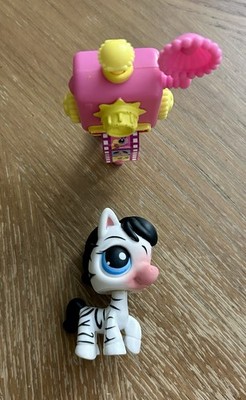 Littlest Pet Shop LPS Authentic #392 Zebra | eBay