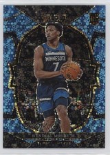 2022 Panini Select Concourse Light Blue Disco Prizm 54/99 Wendell Moore Jr nd3