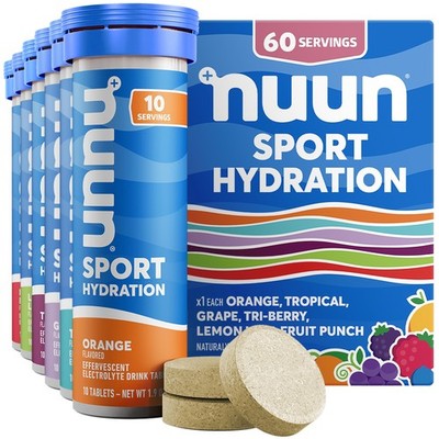 Sport Electrolyte Tablets with Magnesium, Calcium, Potassium, Chloride & Sodi...