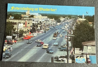 Postcard: Fredericksburg ist Wunderbar! ~ Fredericksburg, Texas