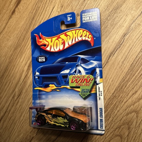 Hot Wheels Custom Cougar #028 52927 16 Of 42 2002 First Editions - Picture 2 of 4