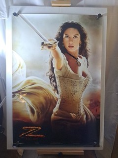 LEGEND OF ZORRO MOVIE POSTER Original 27x40 CATHERINE ZETA JONES Advance Style