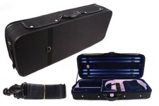 Adjustable 4/4 Full Size Viola Case Oblong Viola box with Straps Music Sheet Bag