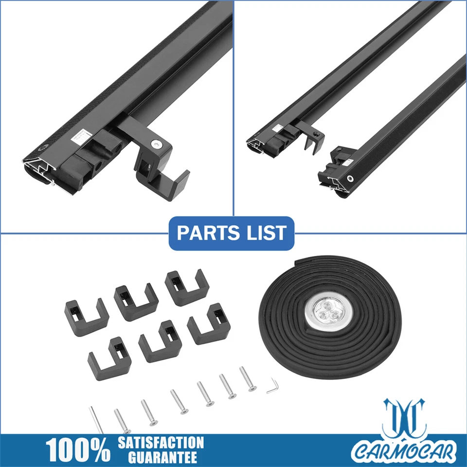 Tonneau Cover Roll Up 8FT For Chevy Silverado GMC Sierra 2500 1500 3500HD 88-07 Foto 4 de 4