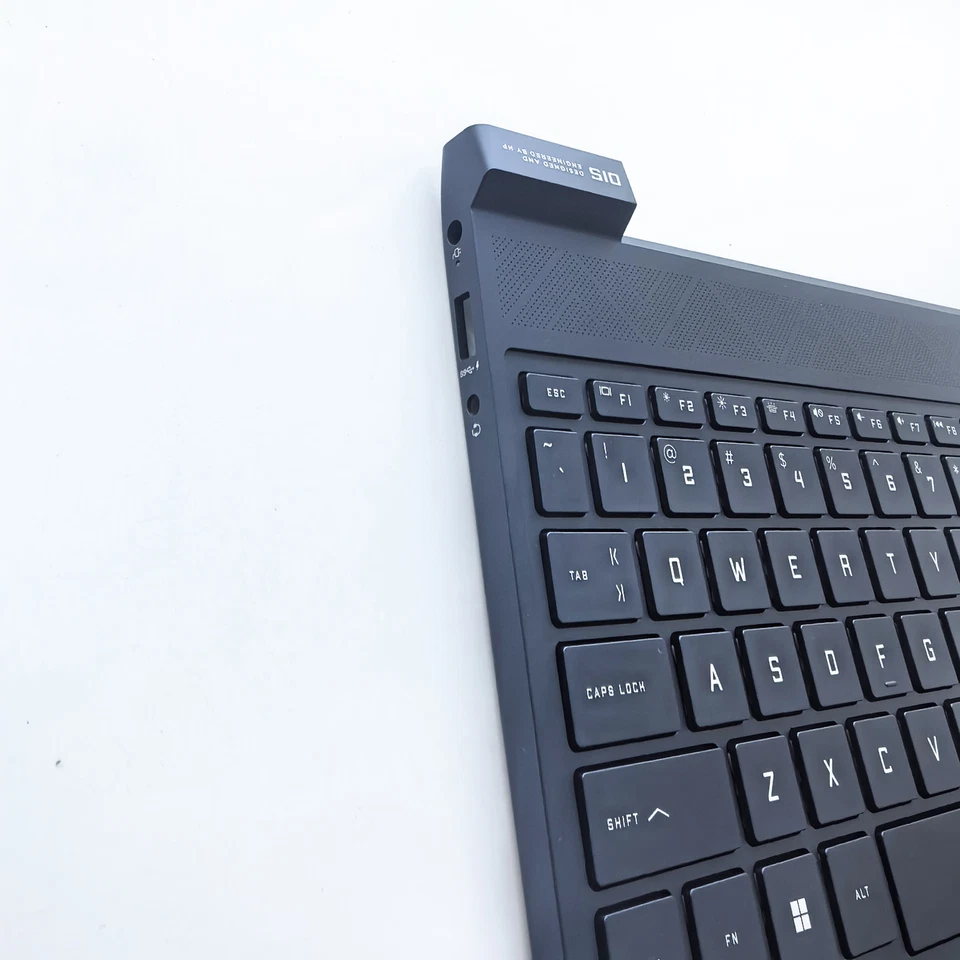 Nuevo reposamanos para HP Victus 15-FA 15-FA0031DX con teclado azul N13299-001 EE. UU. Foto 2 de 4