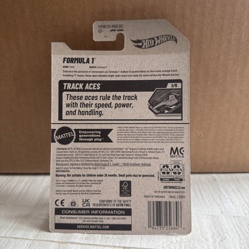 VHTF 2025 Hot Wheels #59 Oracle Red Bull Racing Formula 1 F1 ~ SAME DAY BOX SHIP - Picture 2 of 4