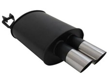 Endschalldämpfer Auspuff BMW 5er E39 Limousine 96-03 - 2x76mm MS