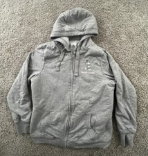 Walt Disney World Full Zip Hooded Sherpa Sweater Hoodie Mickey Mouse Small