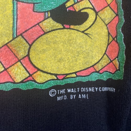 NWT Vintage Mickey Mouse Wild And Crazy Sweatshirt By Allison Youth Sz L RARE - Picture 6 of 9