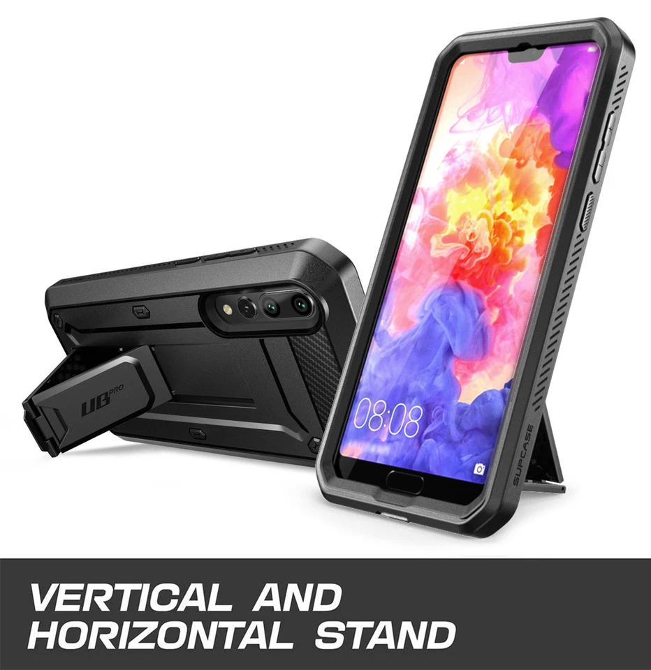 Funda Huawei P20 Pro, SUPCASE Antigolpes Cubierta + Protector de Pantalla + Soporte Foto 3 de 4