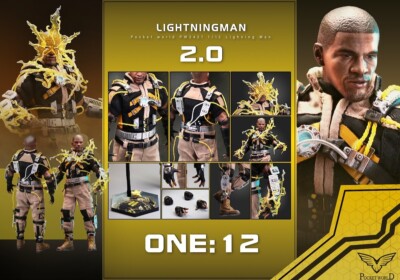 PWTOYS PW2427 1/12 Electric Lighting Man 2.0 Collectible Action