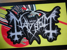 The True Black Metal Backpatch Patch Shape Kutte Dissction Morbid xx