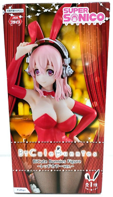 Super Sonico Hasen rot Farbe ver Figur PVC 12,2 Zoll Preis FuRyu BiCute Japan