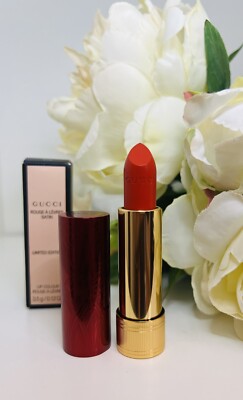 Lipstick GUCCI EMMY RED 513 Satin | eBay UK