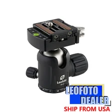 Leofoto NB-34LR Pro Ball Head with Lever-Release Clamp | Arca