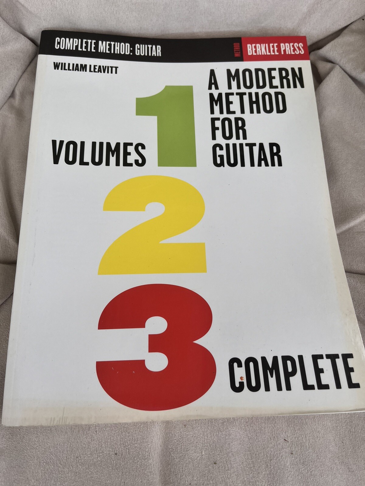 Modern Method for Guitar William Leavitt Complete Vol 13 eBay